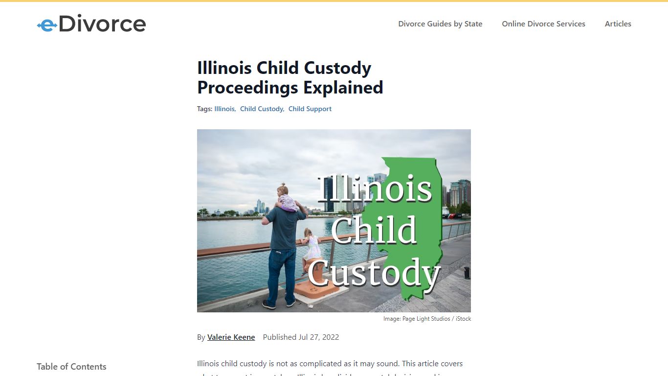 How Child Custody Works in Illinois - eDivorce